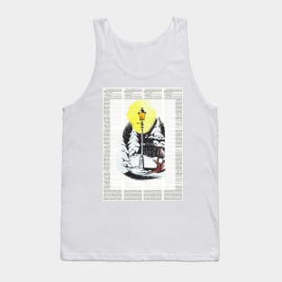 The Lion the Witch and the Wardrobe Lampost Tank Top